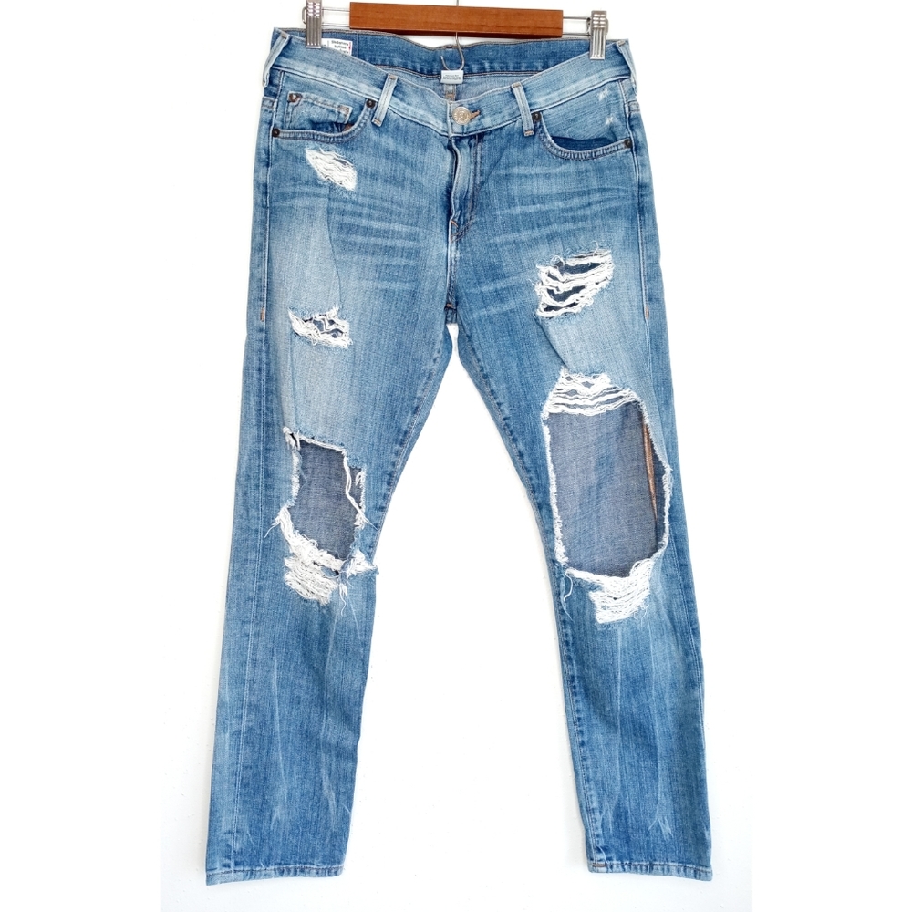 True Religion "Cameron" Destroyed/Distressed Jeans